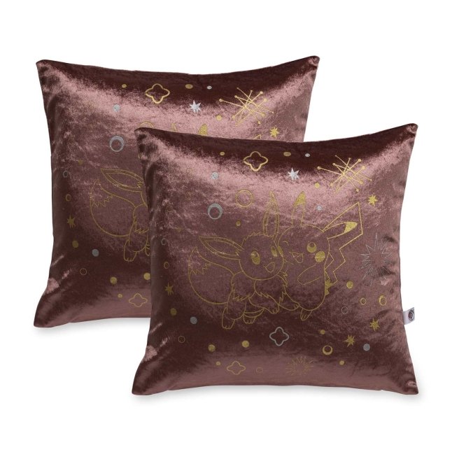 Pokémon Winter Wonders Red Throw Pillow Covers (2-Pack)