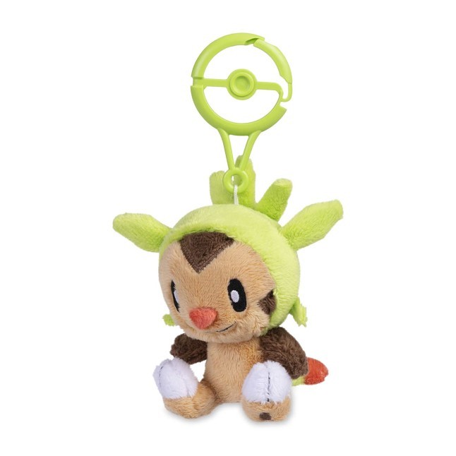 Chespin Adventure Partners Plush Key Chain