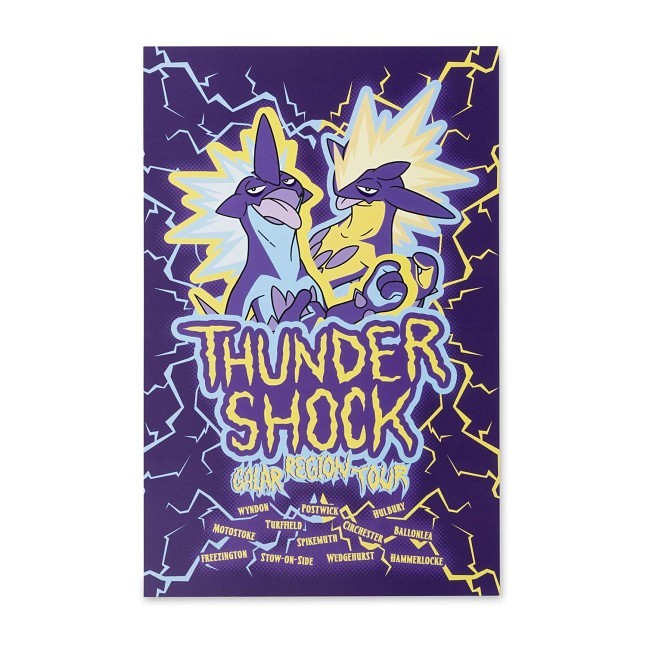 Thunder Shock Dark Noise Poster