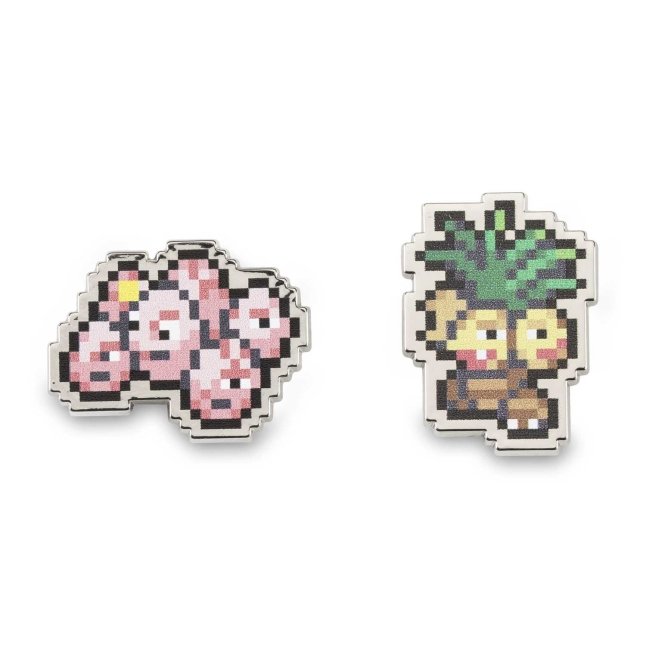 Exeggcute & Exeggutor Pokémon Pixel Pins (2-Pack)