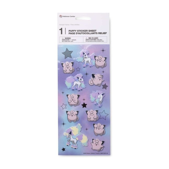 Starlight Fairies Puffy Sticker Sheet