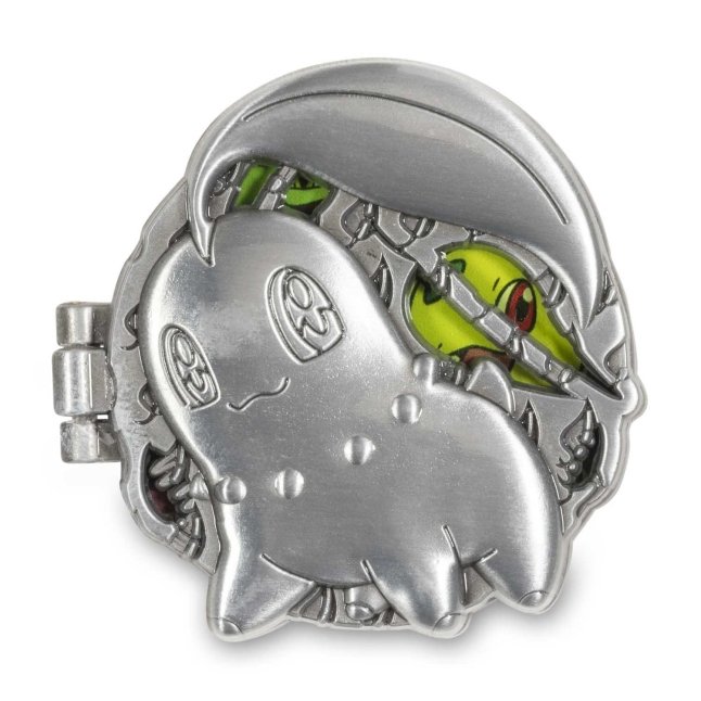 Chikorita, Bayleef & Meganium Evolution Pokémon Pin
