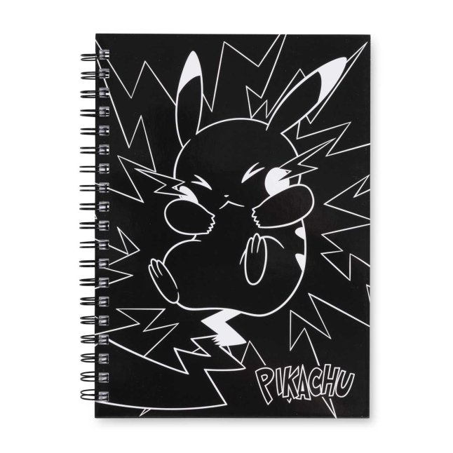 Pikachu Comic-Style Spiral Notebook (200 Pages)