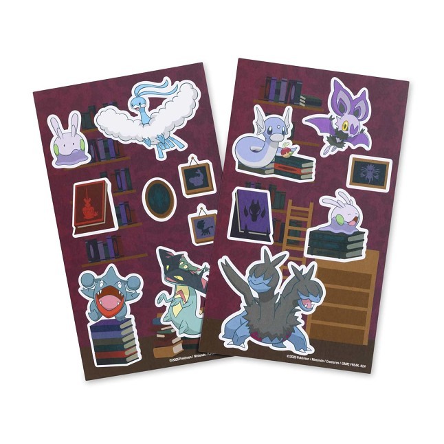 Elemental Ateliers: Dragon Types Sticker Sheets (2-Pack)